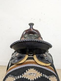 15.5 Inch Used Synergist Western Trail Saddle 435-7182
