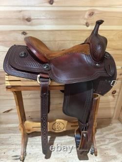 15.5 McCall Cowhorse Western Saddle Model 690 1203