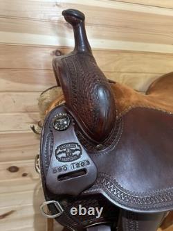 15.5 McCall Cowhorse Western Saddle Model 690 1203