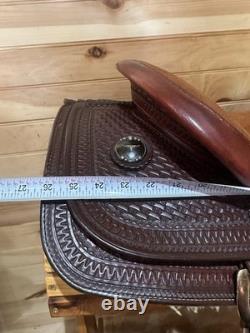 15.5 McCall Cowhorse Western Saddle Model 690 1203