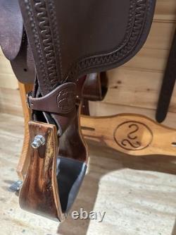 15.5 McCall Cowhorse Western Saddle Model 690 1203