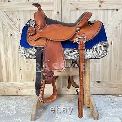 15.5 Mike Corcoran Custom All Around Western Saddle