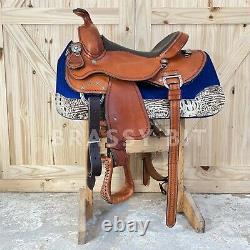 15.5 Mike Corcoran Custom All Around Western Saddle