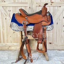 15.5 Mike Corcoran Custom All Around Western Saddle