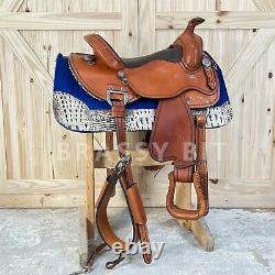 15.5 Mike Corcoran Custom All Around Western Saddle