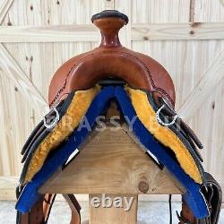 15.5 Mike Corcoran Custom All Around Western Saddle