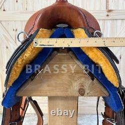 15.5 Mike Corcoran Custom All Around Western Saddle