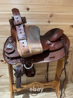 15.5 National Bridle Shop Tennessean Deluxe Western Saddle Model 2211