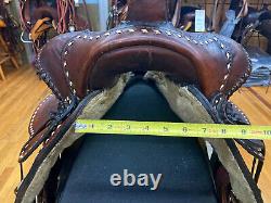 15.5 Red Ranger Saddlery Western Pleasure/trail Saddle