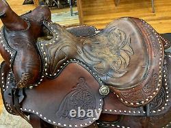 15.5 Red Ranger Saddlery Western Pleasure/trail Saddle