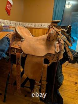 15.5 Sheridan Ranch saddle