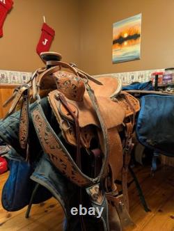 15.5 Sheridan Ranch saddle