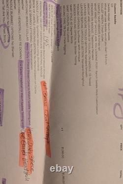 15.5 Sheridan Ranch saddle