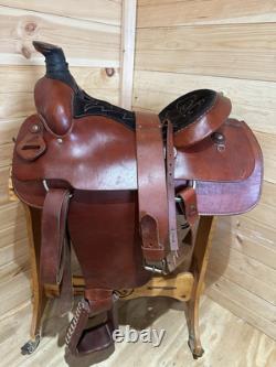 15.5 Simco Roper Western Saddle Model 3614