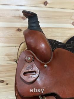 15.5 Simco Roper Western Saddle Model 3614