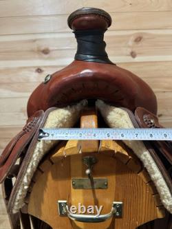 15.5 Simco Roper Western Saddle Model 3614