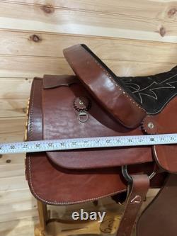 15.5 Simco Roper Western Saddle Model 3614