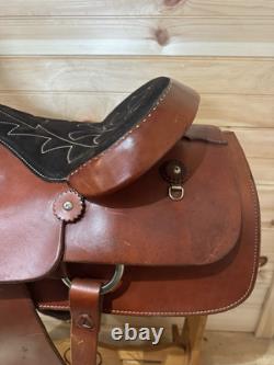 15.5 Simco Roper Western Saddle Model 3614