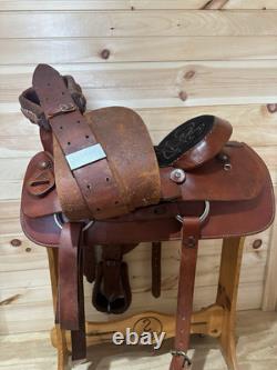 15.5 Simco Roper Western Saddle Model 3614