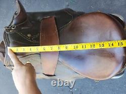 15.5 Syd Hill & Sons Australian Stock Saddle with No Horn. Girth Included