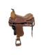 15.5 Used 3 Bar Western Show Saddle 1030-10860 Classic Leather Show Saddle
