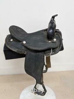 15.5 Used Abetta Western Trail Saddle 2-1368