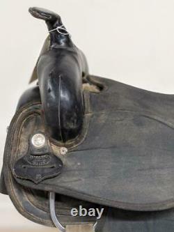 15.5 Used Abetta Western Trail Saddle 2-1368