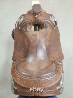 15.5 Used Blue Ribbon Western Show Saddle 56-194