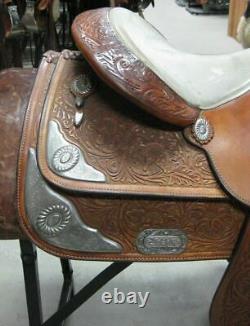 15.5 Used Circle Y Western Show Saddle 178-673