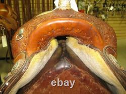 15.5 Used Circle Y Western Show Saddle 178-673