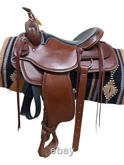 15.5 Used Colorado Saddlery Western Oregon Trail Saddle 590-4005