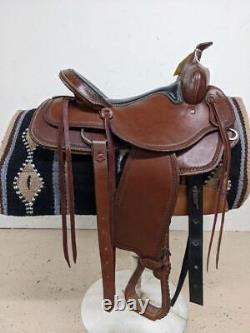 15.5 Used Colorado Saddlery Western Oregon Trail Saddle 590-4005