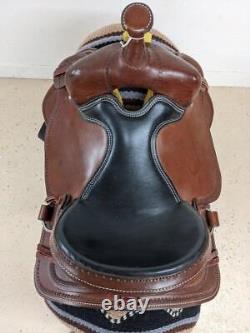 15.5 Used Colorado Saddlery Western Oregon Trail Saddle 590-4005