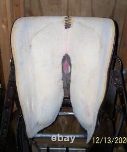 15.5 Used Longhorn Western Cutting Pleasure Trail Saddle