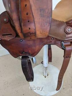 15.5 Used McCall Western Cowhorse Saddle 468-3040