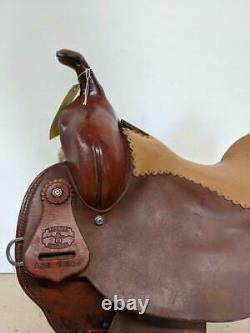 15.5 Used McCall Western Cowhorse Saddle 468-3040