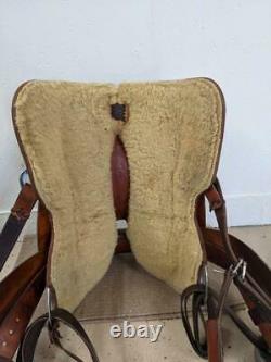 15.5 Used McCall Western Cowhorse Saddle 468-3040