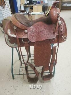 15.5 Used Rio's Brother Western Show Saddle 332-1750