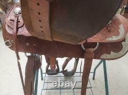 15.5 Used Rio's Brother Western Show Saddle 332-1750