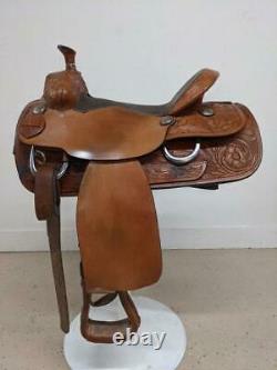 15.5 Used Royal King Western Pleasure Saddle 2-1292