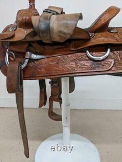 15.5 Used Royal King Western Pleasure Saddle 2-1292