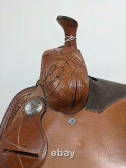 15.5 Used Royal King Western Pleasure Saddle 2-1292