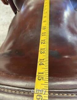 15.5 inch FQHB used western saddle