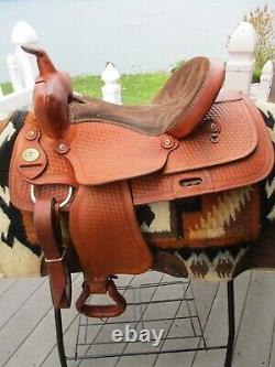 15'' #640.5 CIRCLE A AMERICAN SADDLERY TRAILS FOR ALL western saddle QH bars