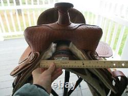 15'' #640.5 CIRCLE A AMERICAN SADDLERY TRAILS FOR ALL western saddle QH bars