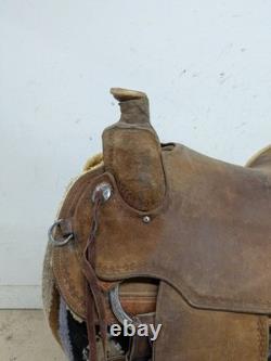 15.75 Inch Unbranded Ranch Roping Western Saddle 1019-10619