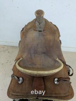 15.75 Inch Unbranded Ranch Roping Western Saddle 1019-10619