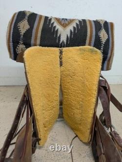 15.75 Inch Unbranded Ranch Roping Western Saddle 1019-10619