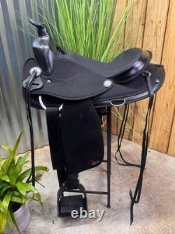15 ABETTA Flex ARABIAN Western Horse Trail Saddle 20540FC-5