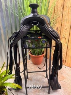 15 ABETTA Flex ARABIAN Western Horse Trail Saddle 20540FC-5